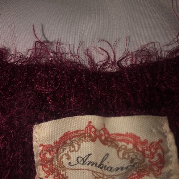 Forever 21 Maroon Fuzzy Sweater - Picture 2 of 2